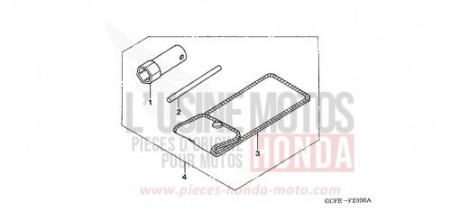 OUTILS CRF70F8 de 2008